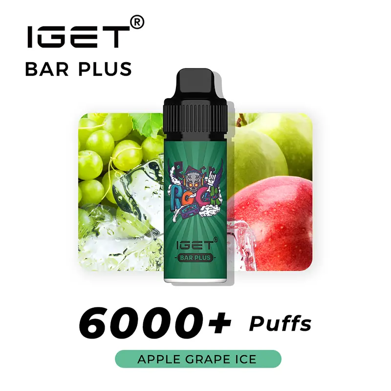 IGET Bar Plus 6000 Puffs – Apple Grape Ice