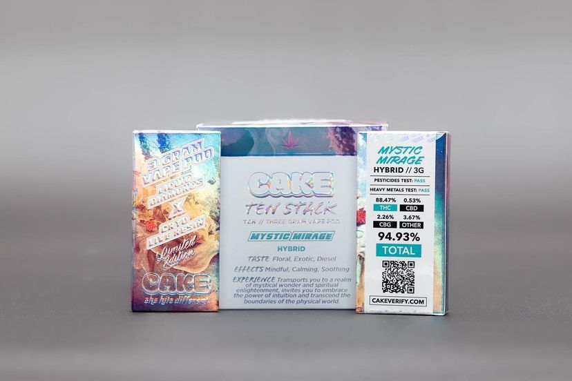 Cake Disposable 3 Gram – Mystic Mirage